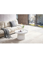 Concept Natan Couchtisch Metall Weiß
