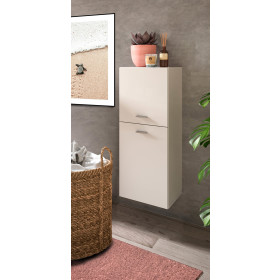 Badschrank Boston in weiß Nachbildung 30 x 80 cm
