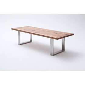 MCA Esstisch Castello Eiche massiv lackiert 180 - 260 cm...